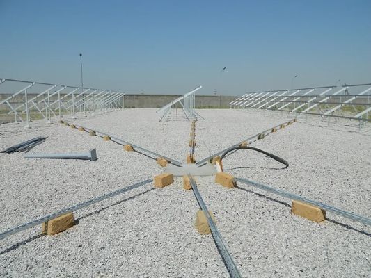 Aluminum Frame Solar Panel Mounting Bracket PV Solar Panel Stand Racking Structure